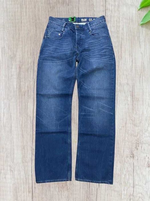 Spodnie męskie jeansy Gstar RAW niebieski blue nowe 30x32 loose fit