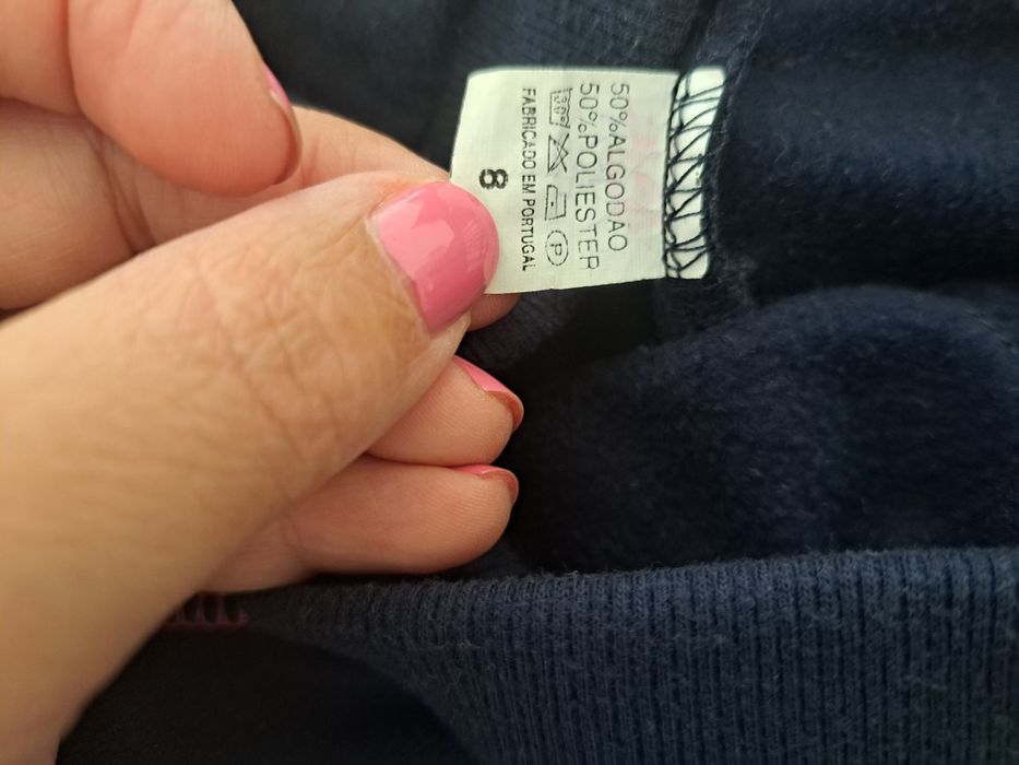 Calças de fato de treino de menina de 8 anos