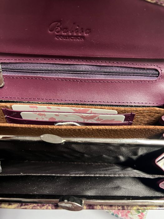 Portfel skórzany nowy