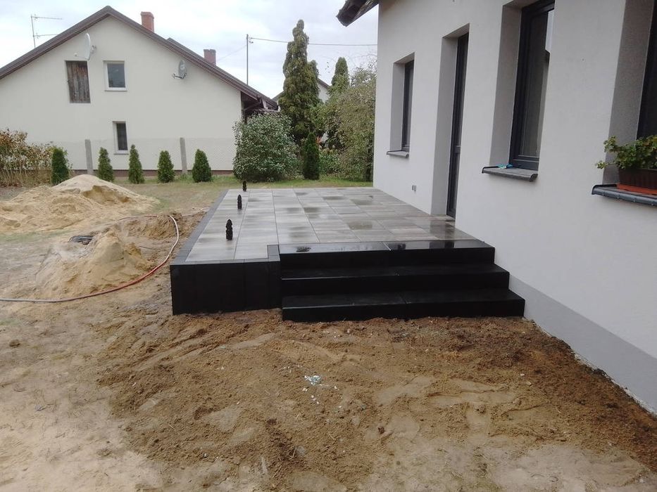 Układanie kostki brukowej