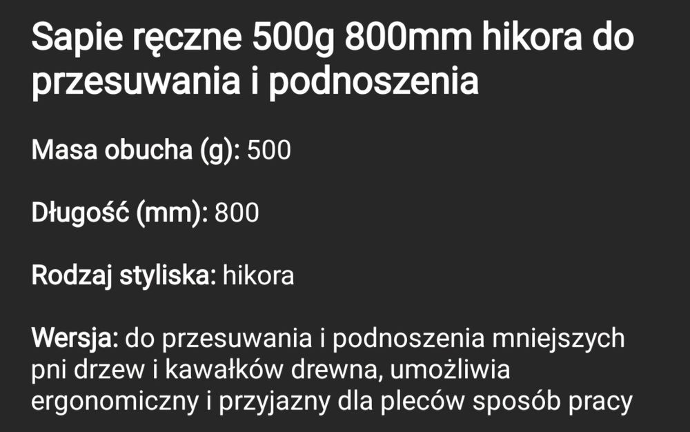 Narzędzia do drzewa