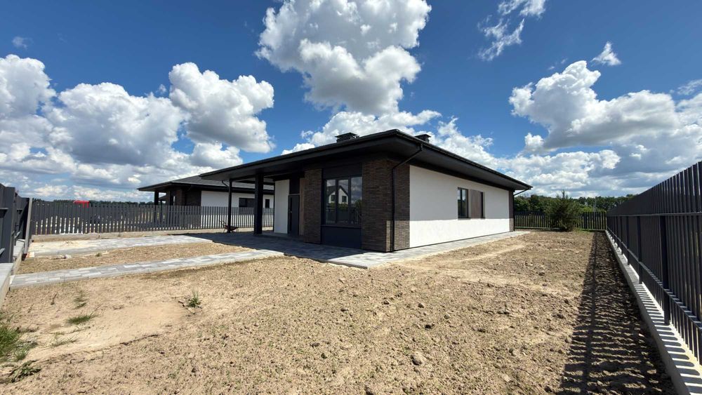 Готовий будинок 116 м² з ділянкою в с.Білогородка