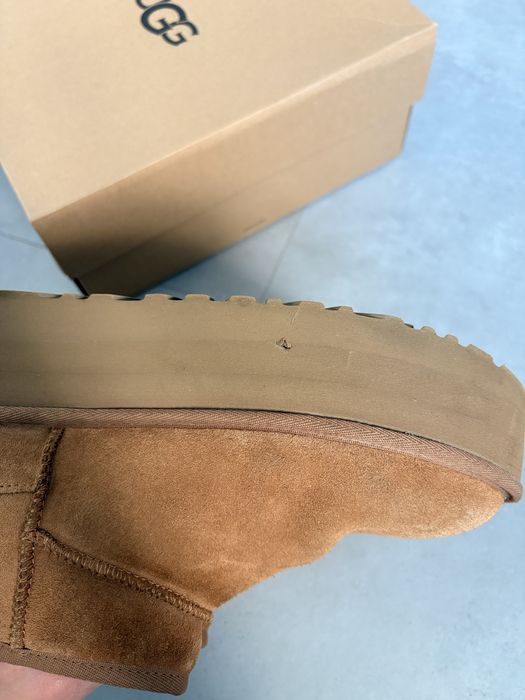 UGG Classic ultra mini platform 40 camel