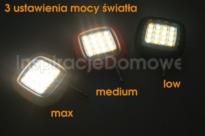 Lampa LED do selfie 16 diod