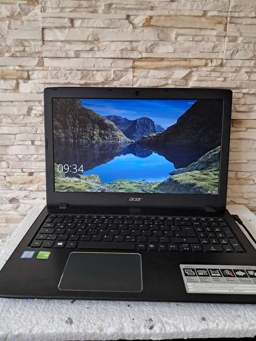 Laptop ACER E15-572G I5-7200U 8GB RAM Zasilacz