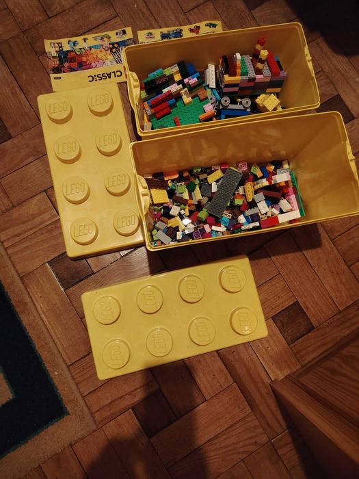 2 caixas de lego classic