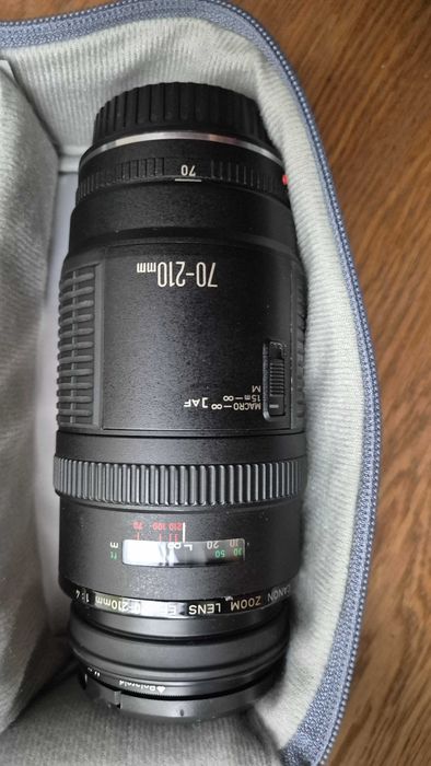 Obiektyw Canon EF 70-210 f4 pompka