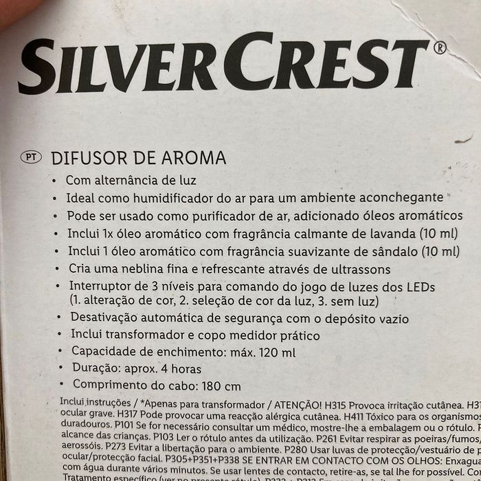 Humidificador / Difusor de aromas