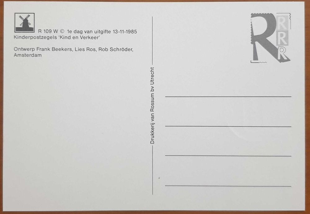 MAXIMAFILIA - Holanda - Selos Infantis - 1985