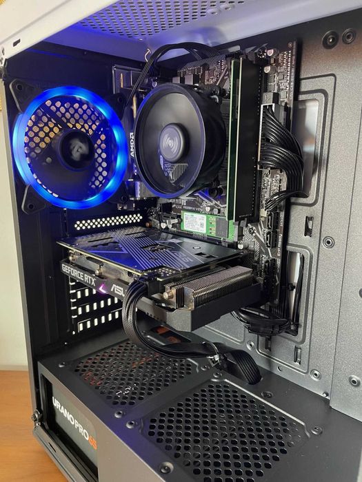 PC GAMING - Ryzen 5 5500 /RTX 3050 8gb /DDR4 16GB /NVME 500GB / Novo ! C/ Garantia !