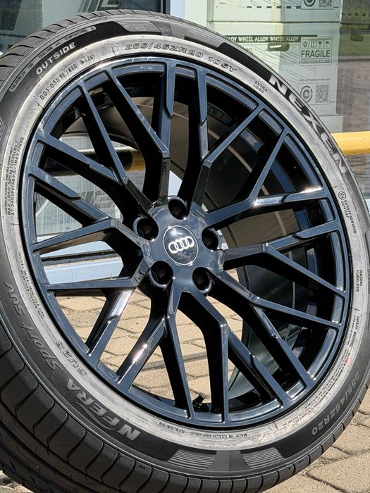 Nowe koła zimowe 20 cali Audi A6 S6 A7 S7 Q3 SQ3 całe czarne połysk