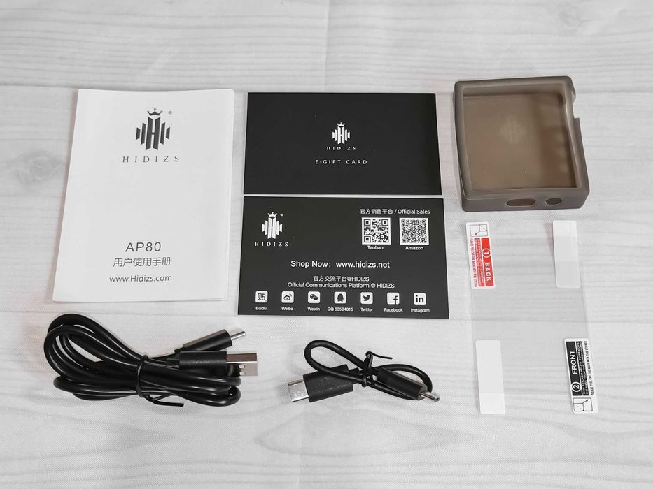 Коллекционный плеер Hidizs AP80 в медном корпусе