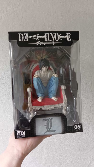 Коллекционная фигурка Л из аниме тетрадь смерти/ Death Note L: 3 400 ...