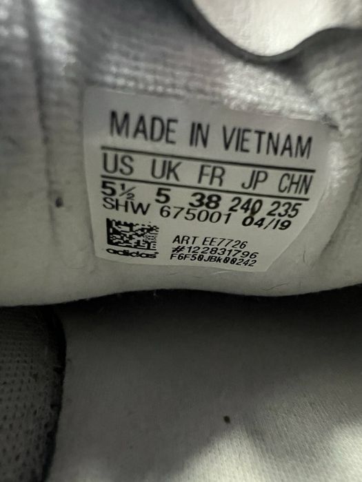 Adidas Supercourt J All Biały Sneakers EE7726