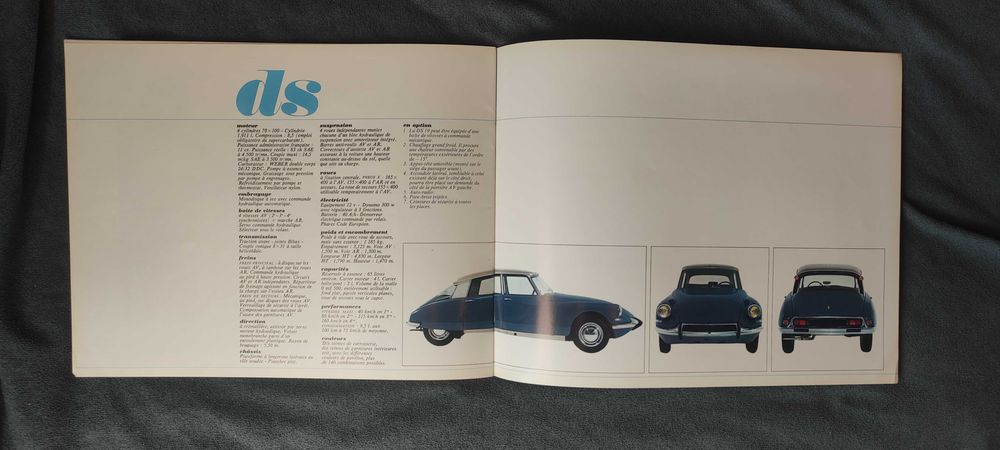 Prospekt Citroen DS