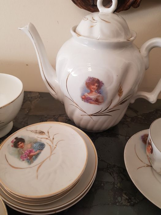 Peças de chá soltas da Vista Alegre