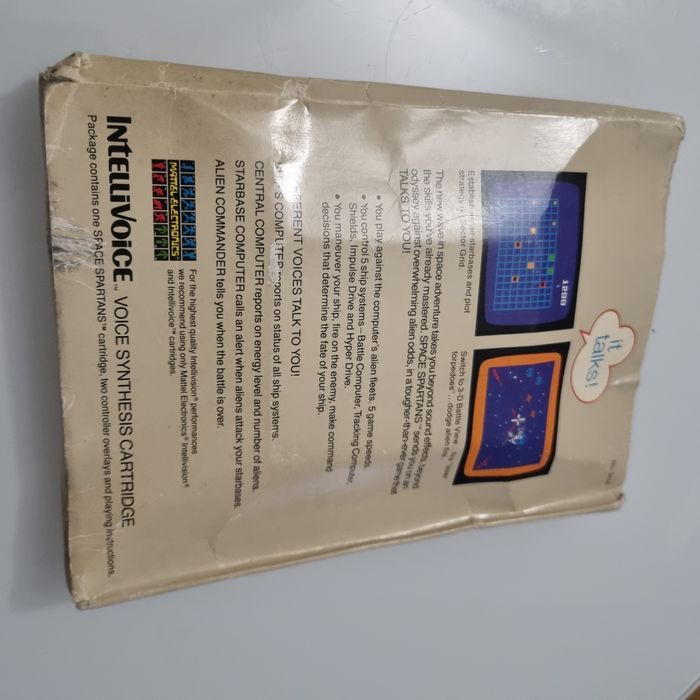 Retro gra IntelliVoice Space Spartans