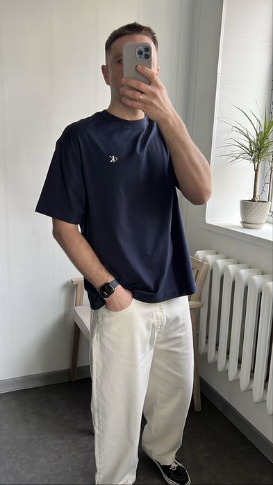 Оригінал 100% Чоловіча Футболка Calvin Klein Relaxed