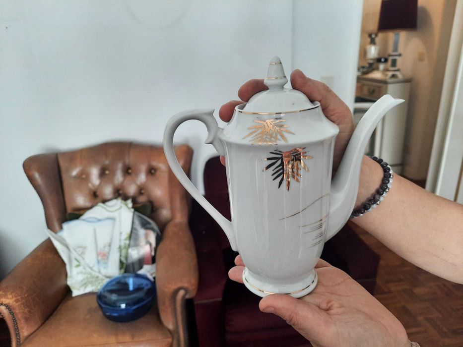 Serviço café japonês antigo