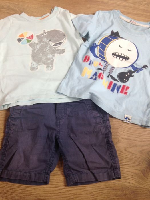 Komplet chłopięcy na lato H&M, 2 latka, 92-98