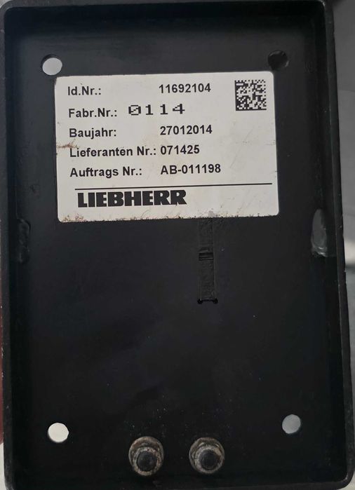 Pedał Gazu Potencjometr Liebherr