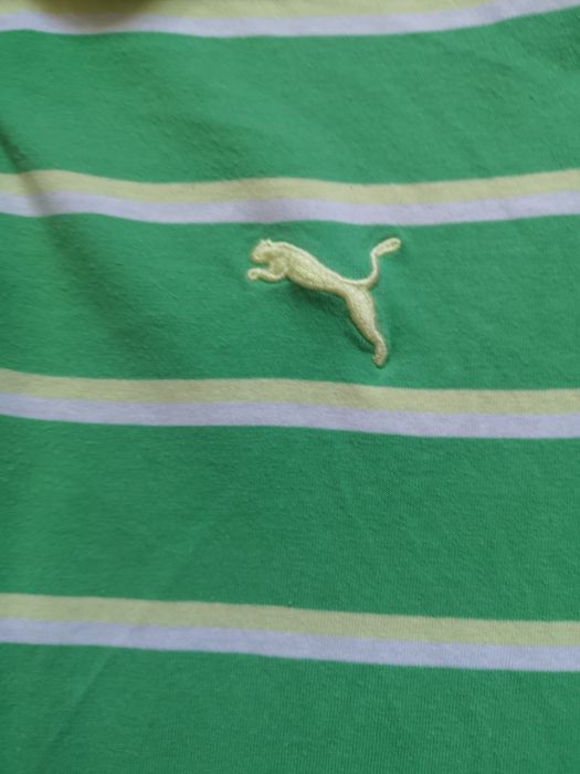 Zielona koszulka polo PUMA rozmiar L