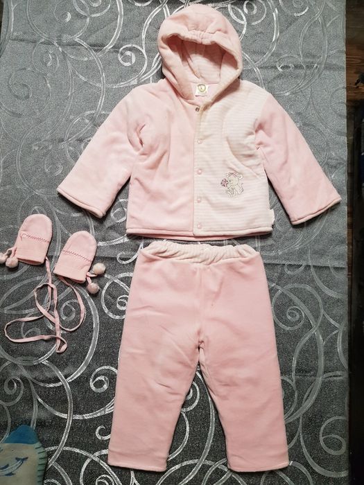 Теплий костюмчик на дівчинку