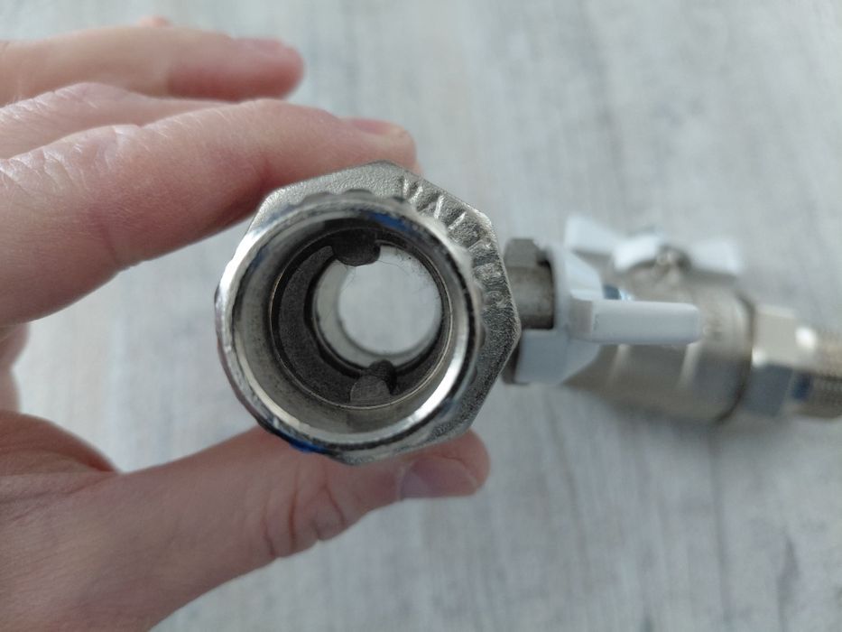 Кран шаровий valtec 3/ 4 дюйм посилений 2 шт.Підводка.