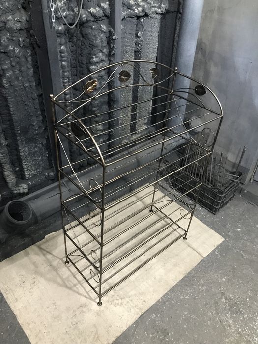 Полка для обуви,етажерка кованая,подставка,полиця для взуття: 800 грн ...