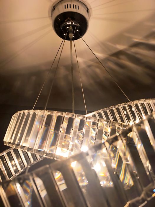 Lampa Crytal Light Orbix Ring - kryształowa piękna nowoczesna