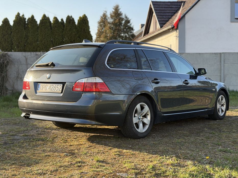 BMW E61 523i 2.5 benzyna | Panorama | Skóra | Xenon | Polska |