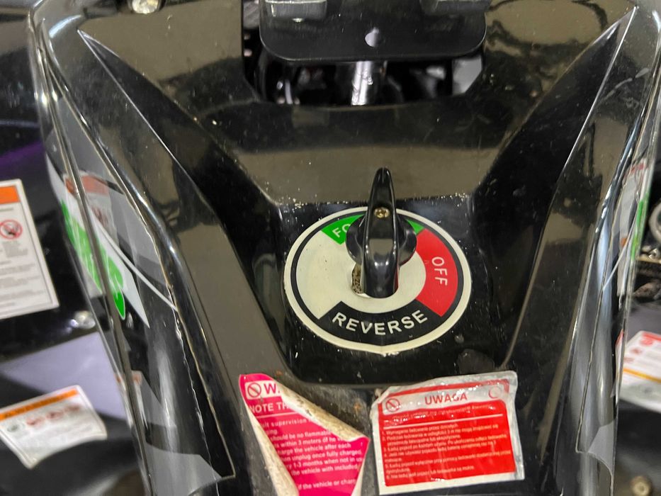 QUAD elektryczny dla dzieci na akumulator 3 tryby jazdy kluczyk pilot