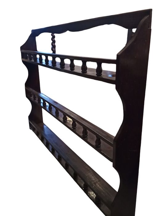 Antique Wall-Mounted Display Case or Display Cabinet, Dimensions in Description64740527591298120