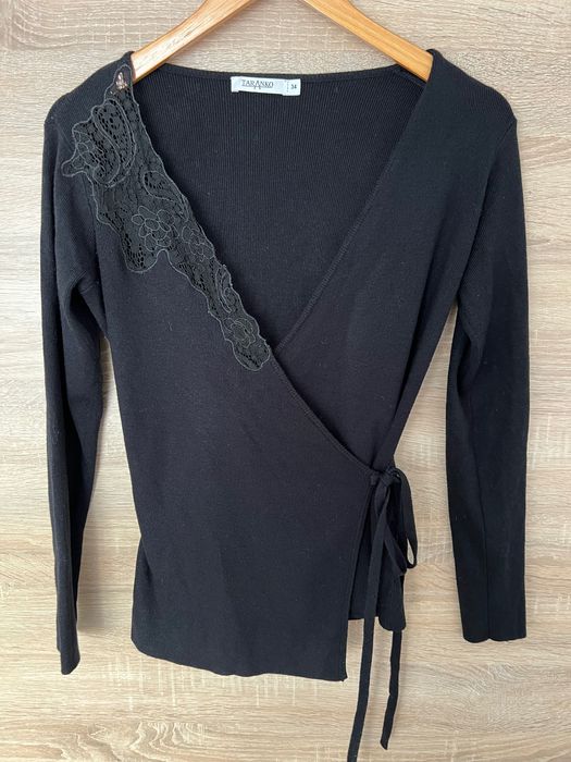 Czarny sweter Taranko r 34