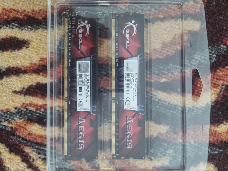 Memoria Ram G.Skill aegis 16gb (2×8gb)DDR3-1600MHzCL11