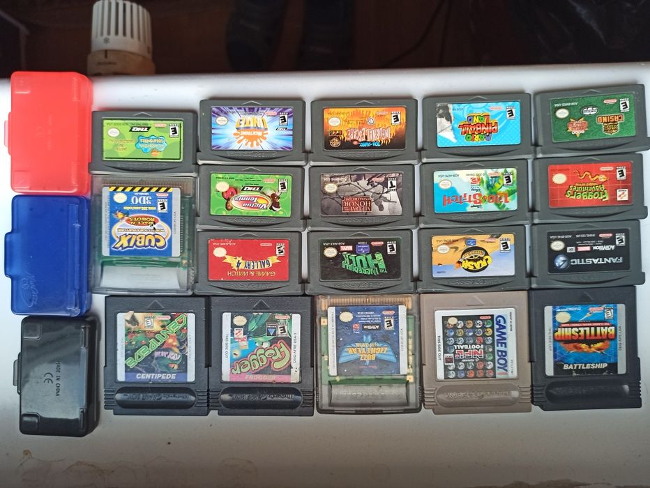 Gry GBA gameboy advance, color