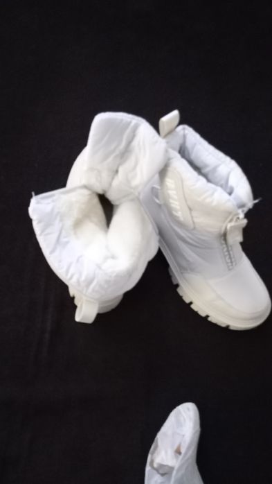 Kozaczki trapery  rozm 38 złamana biel