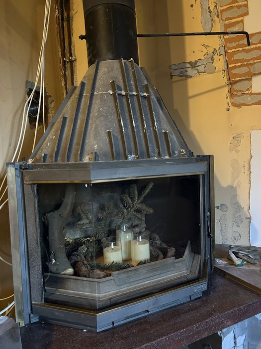 Kominek żeliwny Laudel