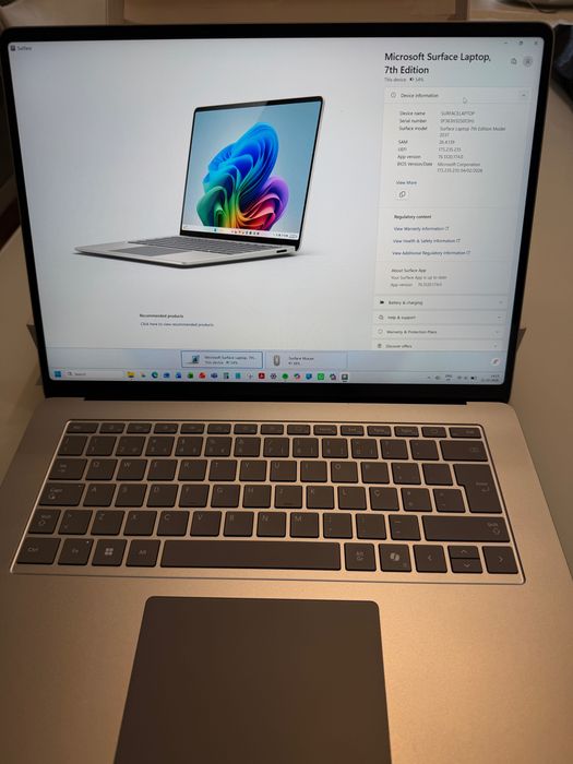 Microsoft Surface Laptop 7 X Elite – 16GB / 256GB – PROMOÇÃO 7 DIAS
