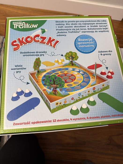 Gra skoczki, gra dla dzjeci, gra planszowa