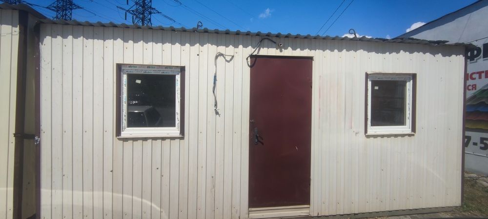 Строительный вагончик(прорабка),бытовка,домик р.6х2,4x2,6м.