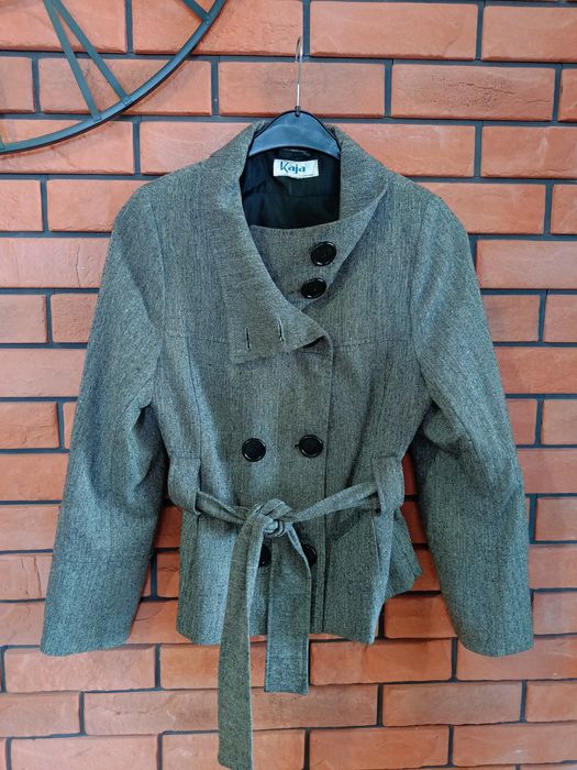 Szary płaszczyk połyskujący, rozm.L, Kaja