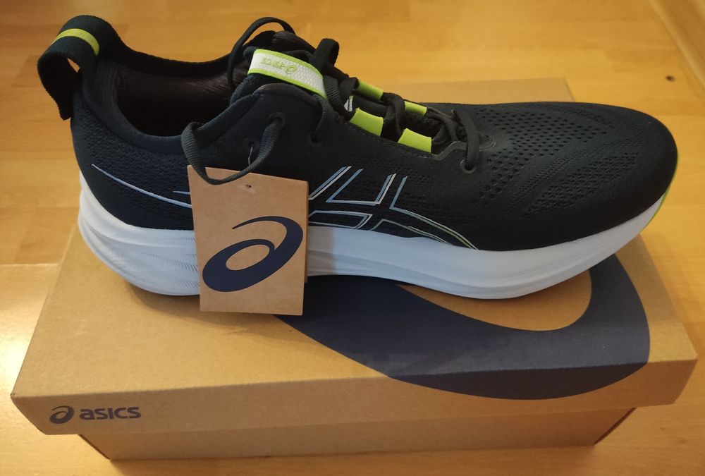 Buty ASICS Gel-NIMBUS 26, rozmiar 46.5, nowe