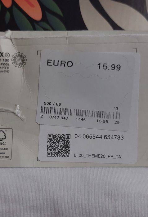 Набір трусиків-хіпстерів C&A з високою посадкою, 4 шт, L  ,95% бавовна