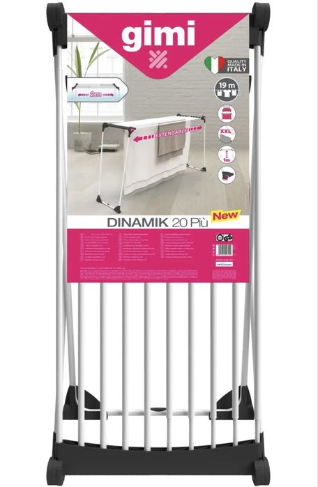 Gimi Dinamik 20 Plus - Напольная сушилка для белья