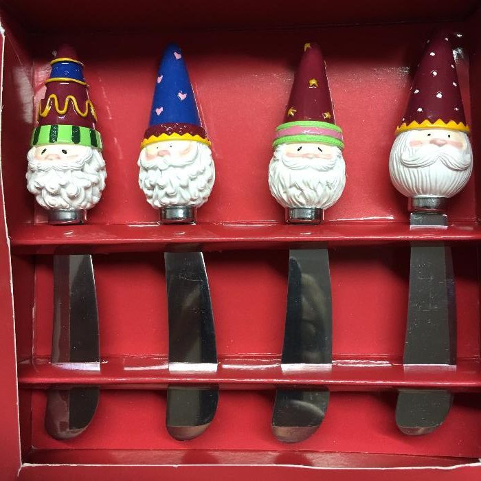 TALHERES para barrar com motivos de natal