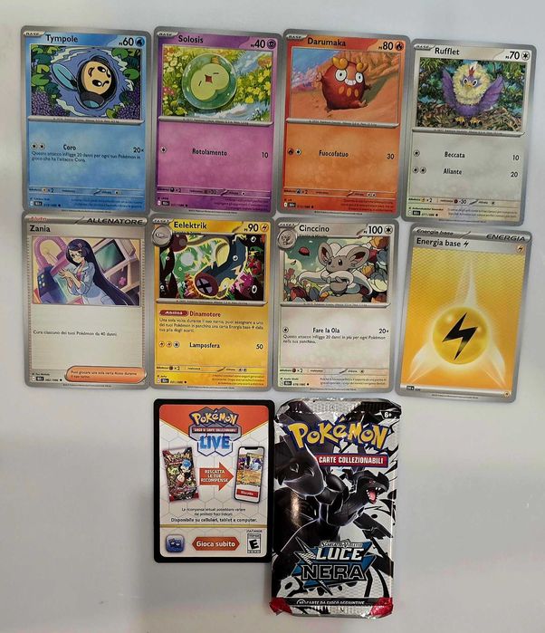 Pokemon: Unima Collectible Mini Box (Volcarona I Emolga) - Niekompletne
