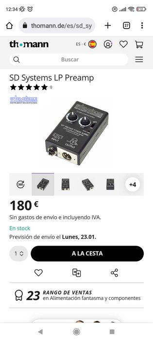 2x preamplificadores ld system