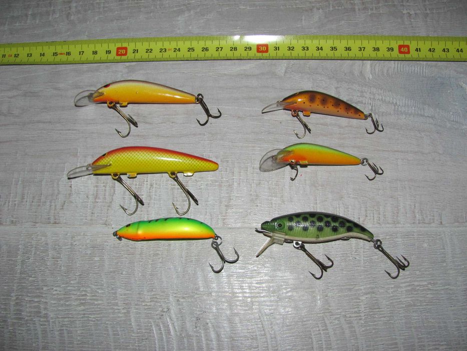 Zestaw Przynet Woblery i  Minnow Spoon