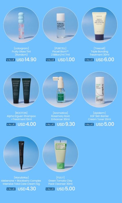 Адвент-календар з корейською косметикою StyleKorean